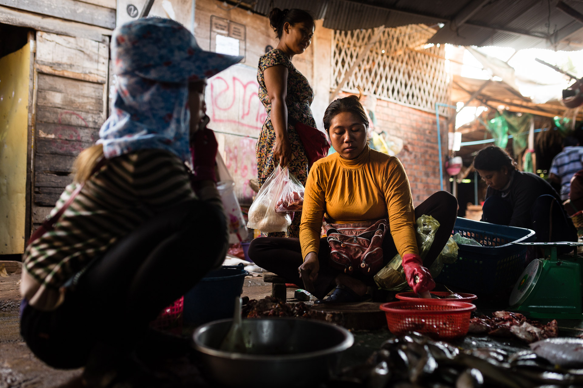 Local Market in Cambodia