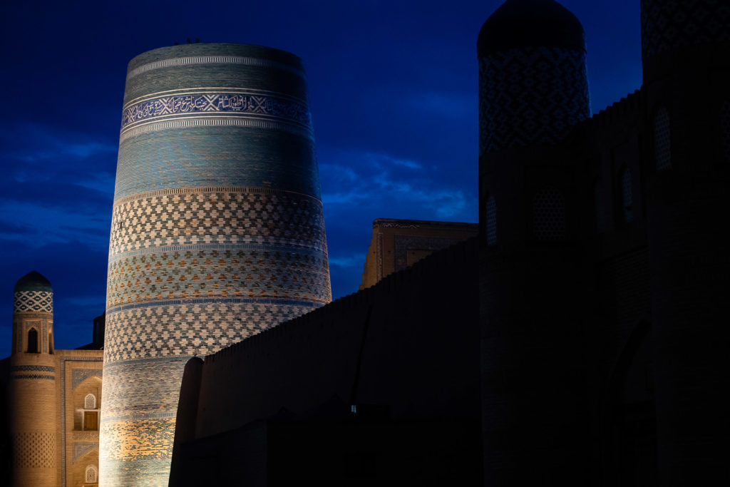 Khiva during the blue hours