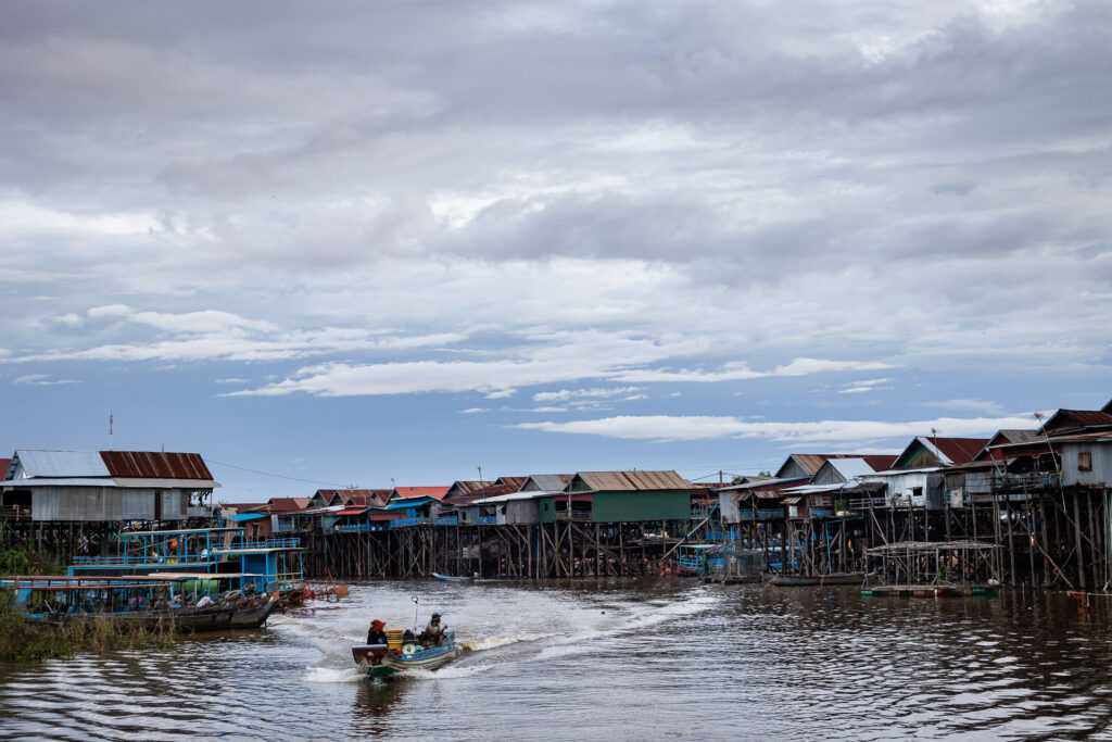 Tonle Sap Lake in August